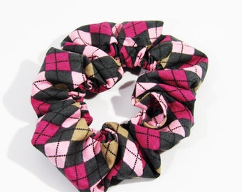 Designer Boutique Scrunchie  Preppy Pink