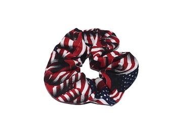 Boutique Scrunchie: American Flags