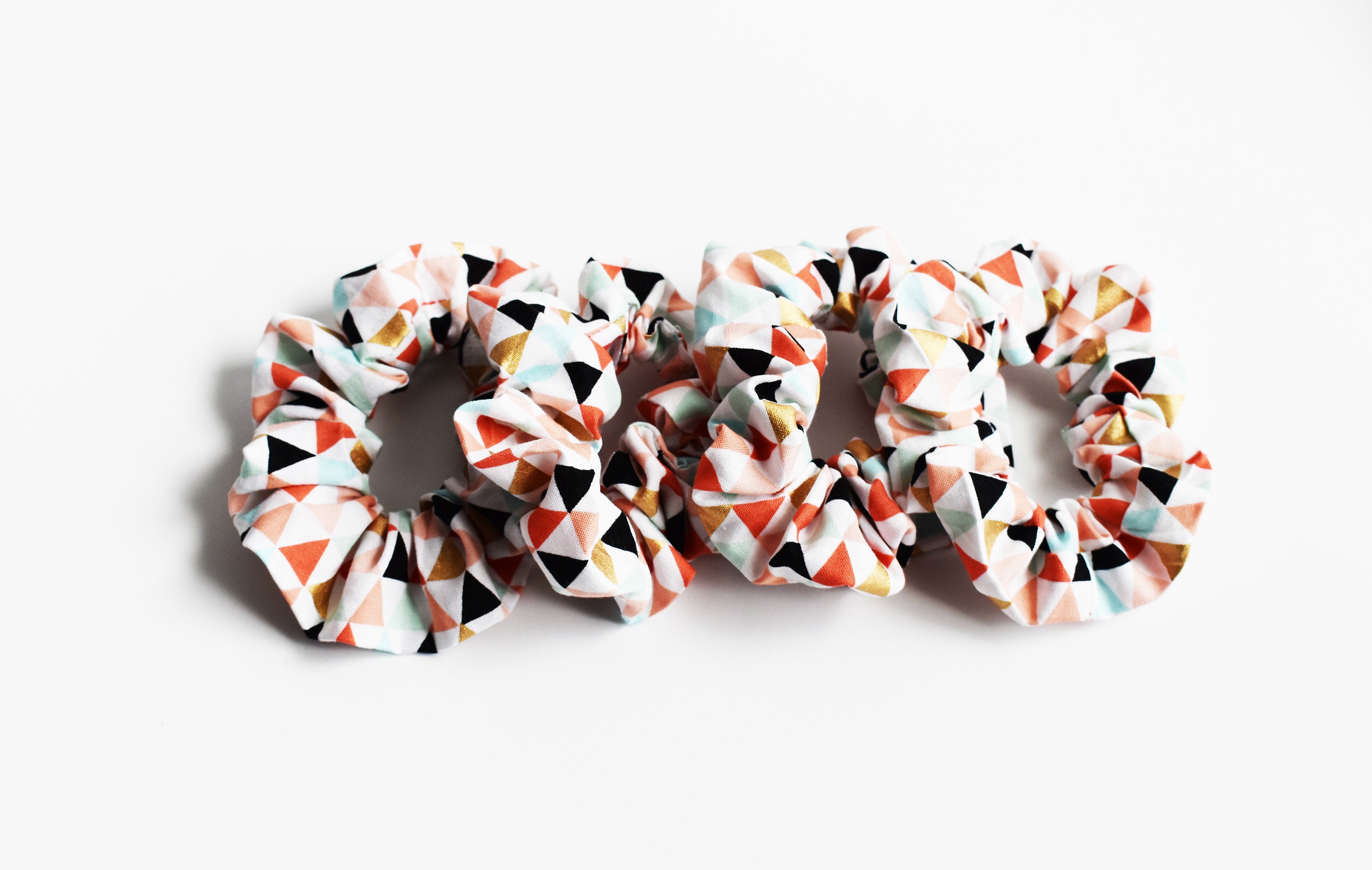 Scrunchie Modern Geometric Tribal Aztec Scrunchie Hair Cloud