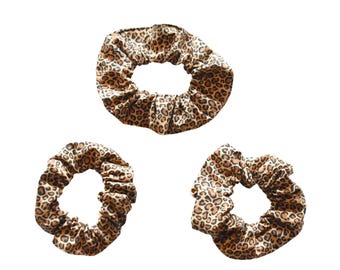 Animal Print Scrunchie