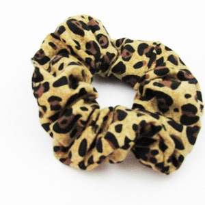 Designer Boutique Scrunchie Leopard Print