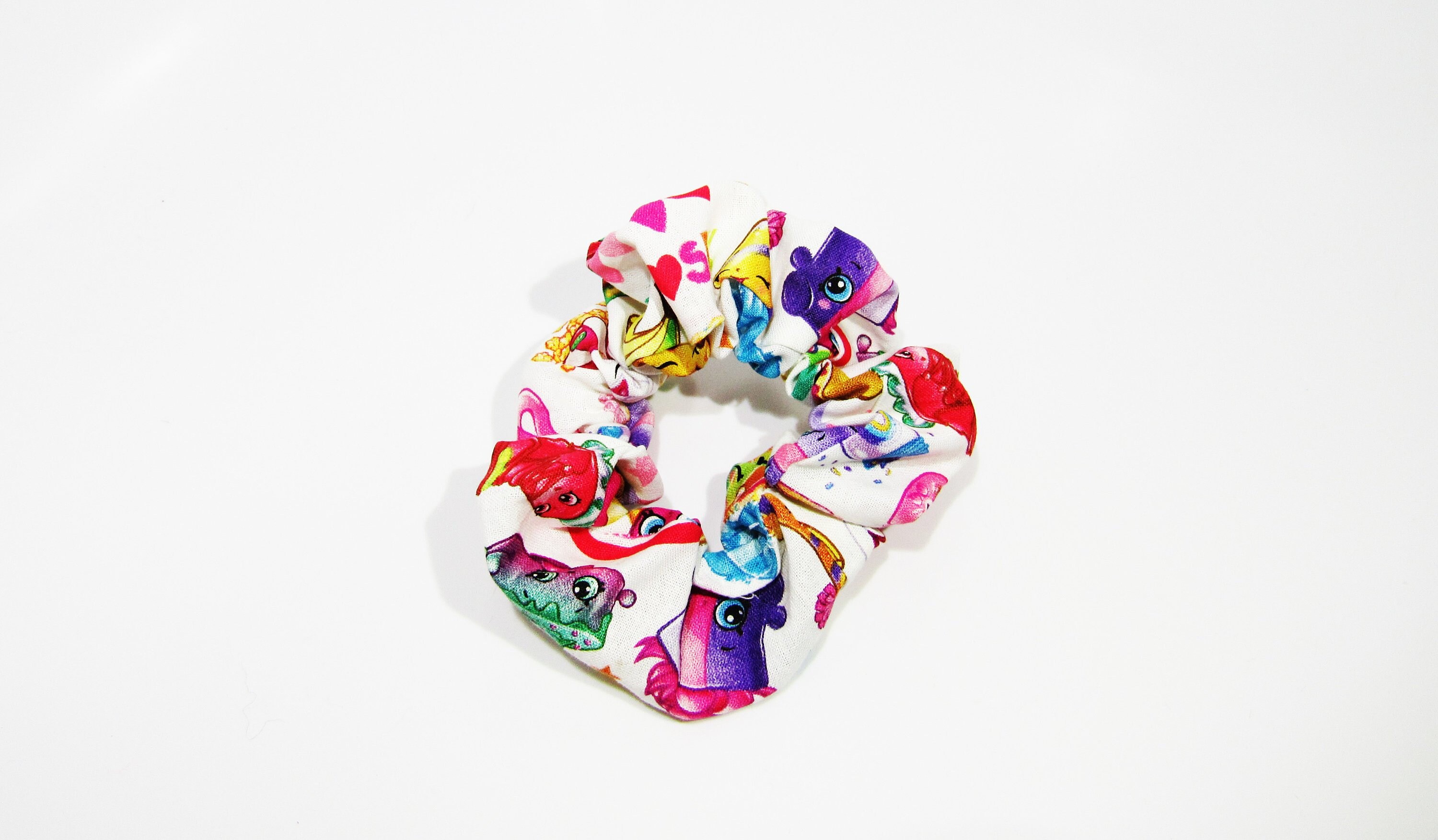 Scrunchie Shopkins Bun Holder Hair Cloud Messy Bun Kids