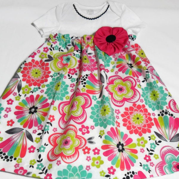 Summer Dress for girls, Size 18 Month Girls Dress, Cute Toddler Dresses