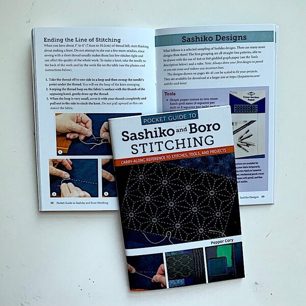 Sashiko and Boro Stitching Pocket Guide: P. Cory - 64 Pages