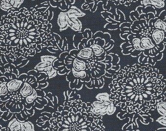 NEW! Flowers - Homespun Japanese Traditional Fabric
