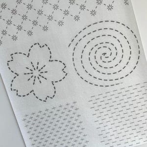 Slow Stitching Sashiko Boro Mending & Patchwork Kit #355: 10 Piece ...