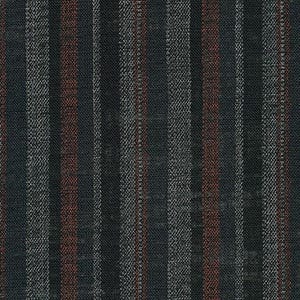 STRIPES - Homespun Black Japanese Traditional Fabric