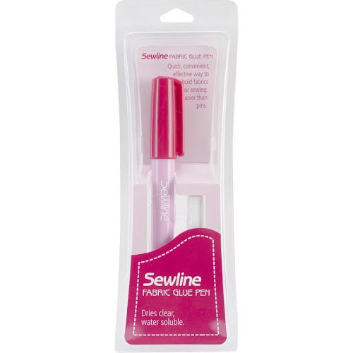 Sewline Water Soluble Glue Pen Refill Blue