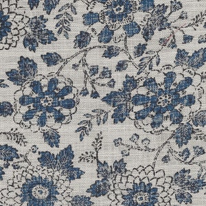 New! Japanese Flowers - Natural Homespun 100% Cotton Traditional Fabric