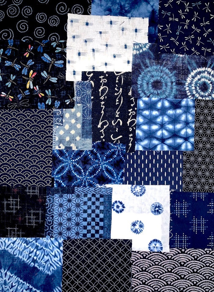 Boro Patch, Sashiko Fabric Patch, Japanese Visible Mending