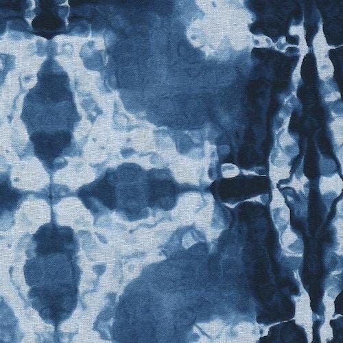 Shibori Design Indigo Blue Fabric - #12641 - Etsy