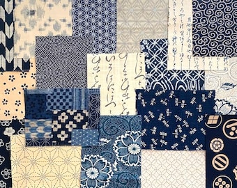 ボロパッチワーク 和布コレクション #615 - 17枚 - Etsy 日本