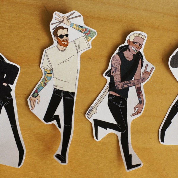 fob stickers! (set of 4)
