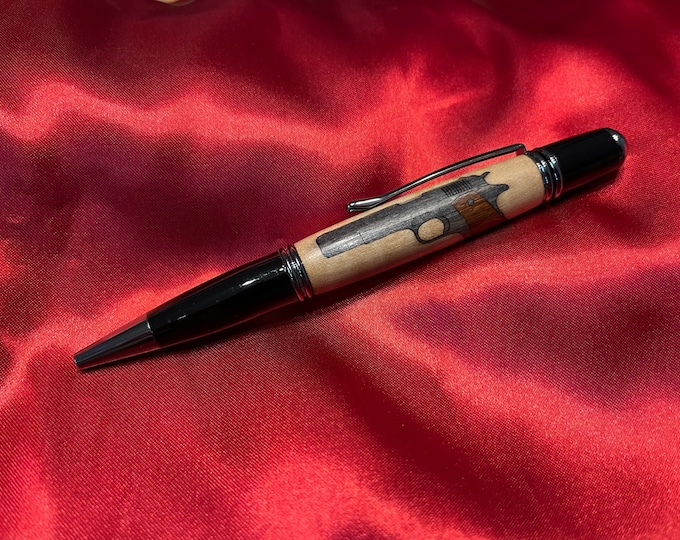 Military Sidearm Ballpoint Pen