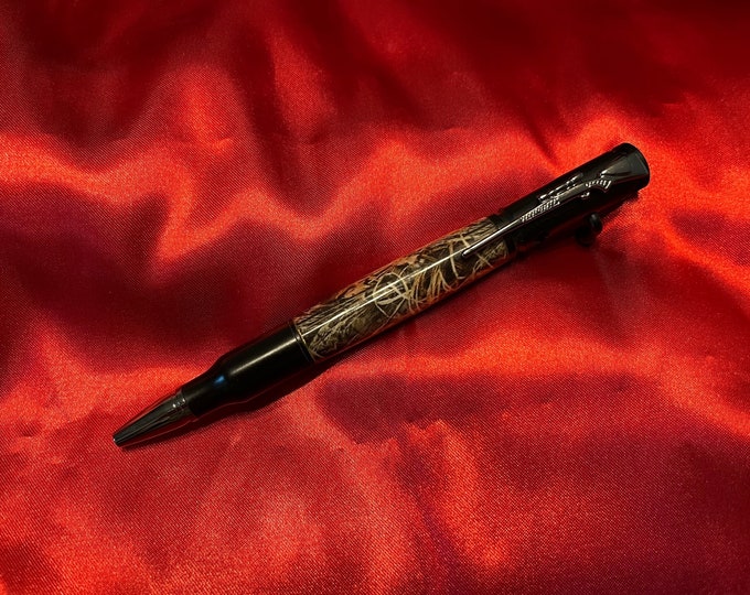 Camo Bolt Action Ballpoint Pen