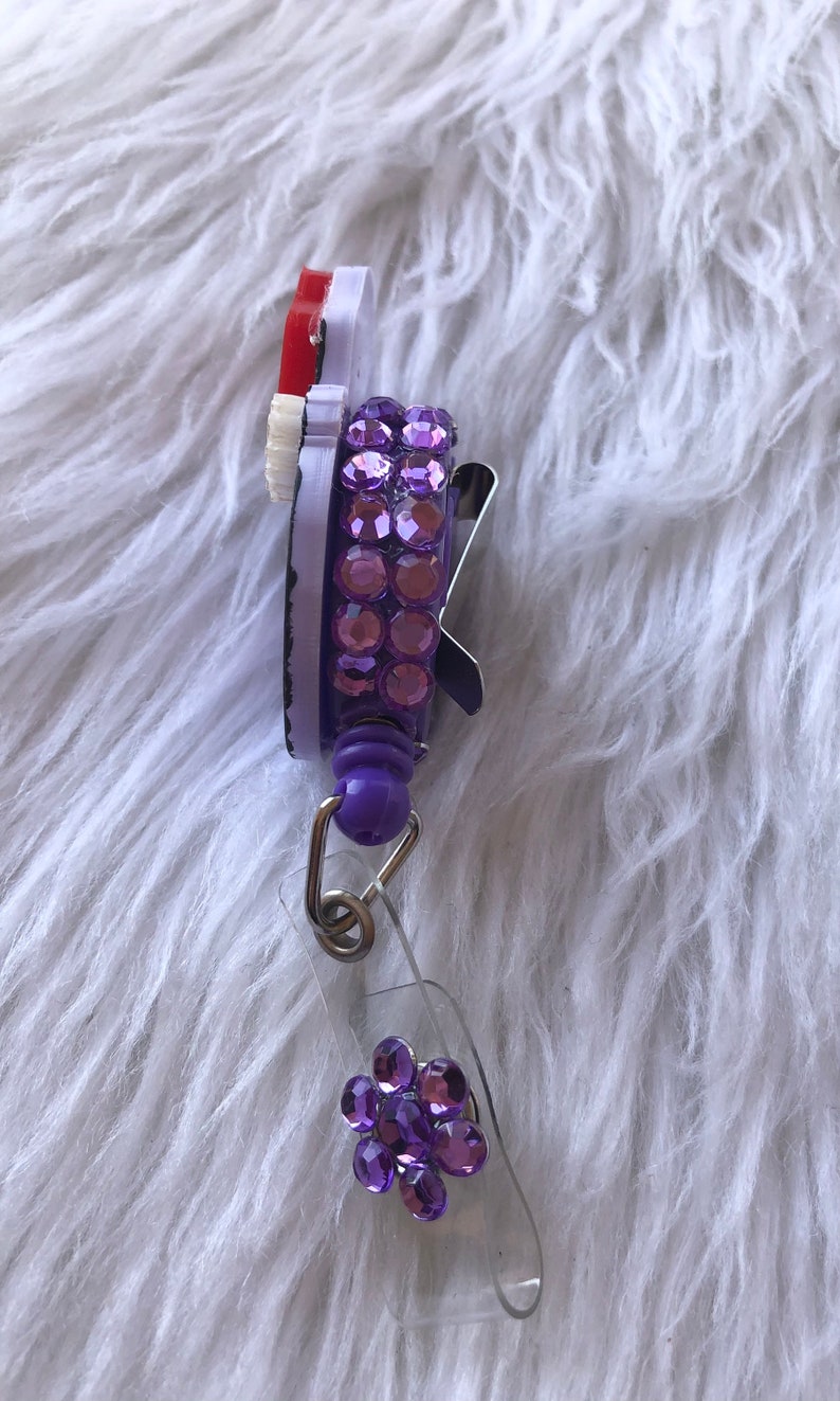 Ursula Santa Retractable Badge Reel ID Holder