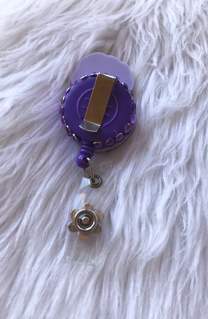 Ursula Santa Retractable Badge Reel ID Holder