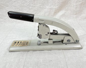 Vintage Swingline No. 113 Strong Arm Stapler, Heavy Duty All Metal Industrial Stapler That Works Great