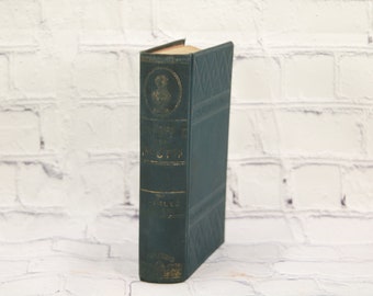 Christmas Books, Tales of Two Cities and A Message From The Sea By Charles Dickens, 1886 Hardcover Print.  The Dickens Works. Illustrated