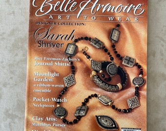 Belle Armoire Art to Wear Magazine, Unread Copy from my Retail Shop, Somerset Studio, Stampington and Company, Jan/Feb 2006