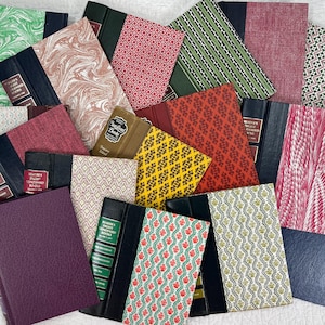 Vintage Decorative Book Covers, Front, Back & Spine attached, Rescued Covers For Junk Journal or Altered Book Projects.  Readers Digest
