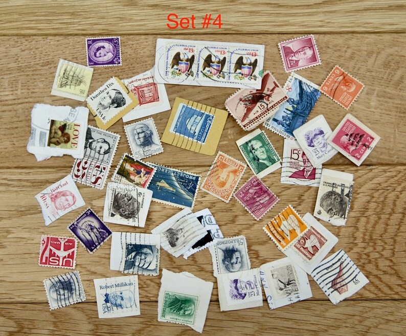Vintage US Postage Stamps, Assorted Stamps, Choose Yours From Photos ...
