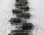 Radio Tubes, Vacuum Tubes, 10pc, Vintage Electronics, Vintage Tube, Steampunk, Altered Art, Pin Style Vacuum Tube, Tv tube, RCA, Motorola
