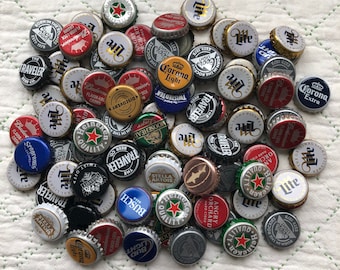 200 Bottle Caps, Used Bottle Caps, Rusty Metal, Assemblage Art, Bottle Caps for Craft Projects, Steampunk, Altered Art, Mixed Media