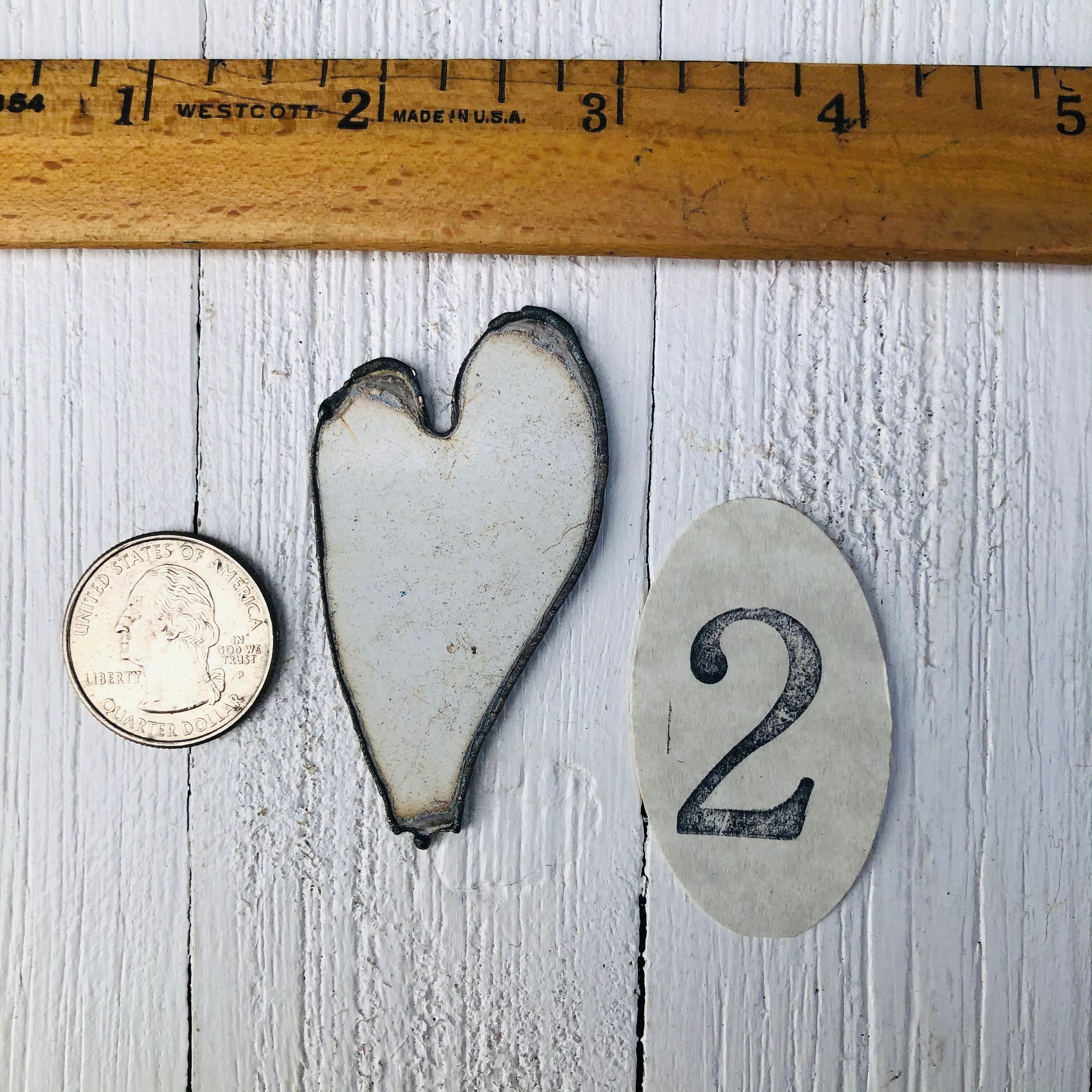 Metal Hearts Valentines Vintage Metal Salvage Hearts Etsy