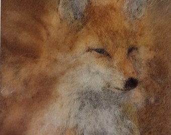 Needle Felting Kit - Fox. Discover a new and easy technique!