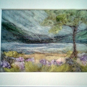 Needle Felting Kit - Tranquil Loch Scene