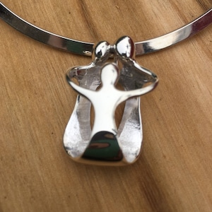 Silver Family Pendants