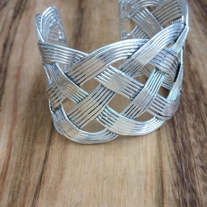 Funky Chunky Silber Armreif