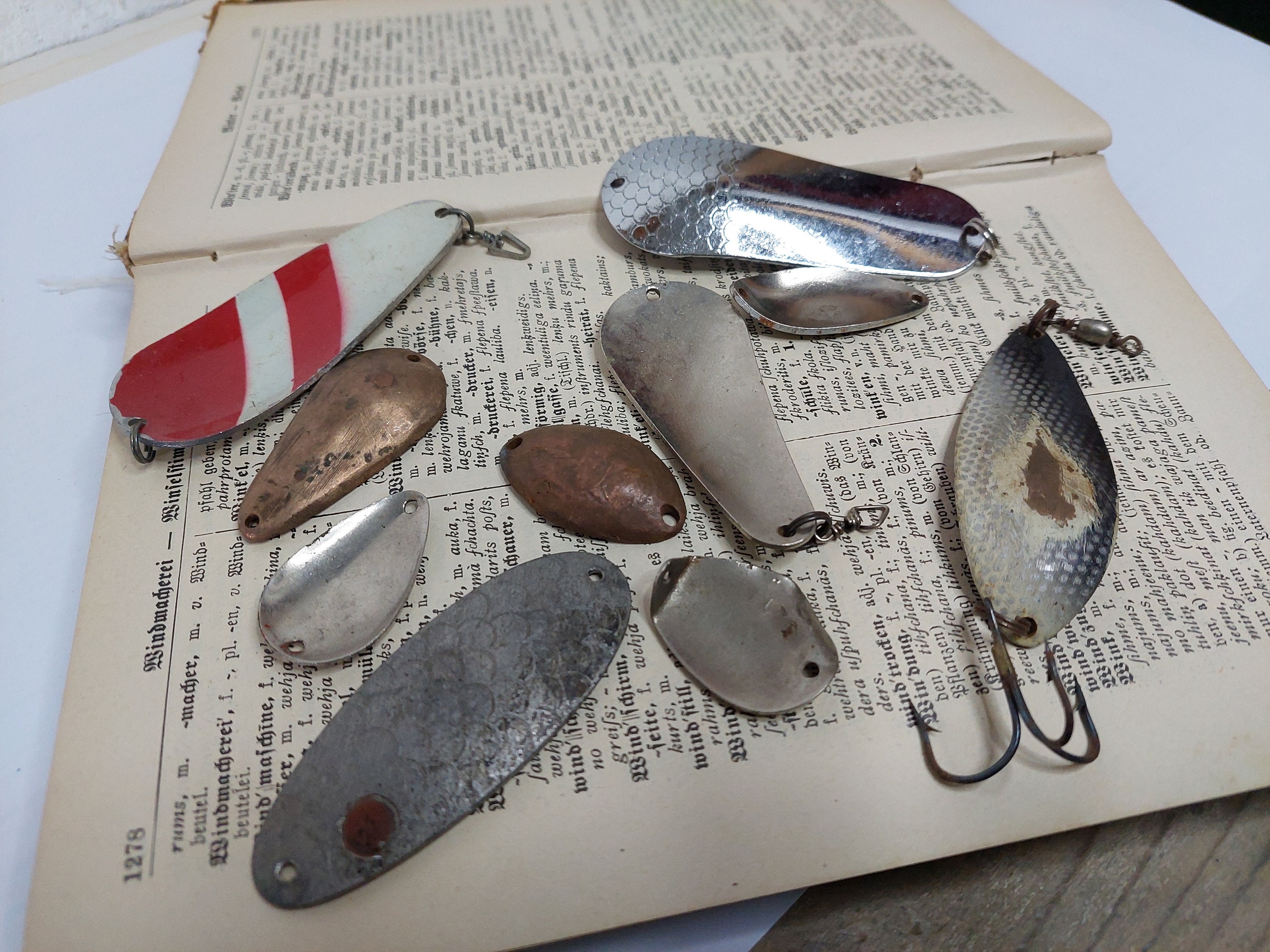 Antique Fishing Spoons -  Canada