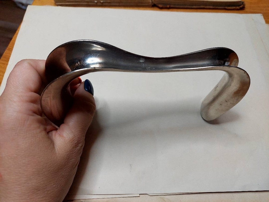 Vintage Vaginal Speculum Medical Mirror Cusco Gynecology Speculum