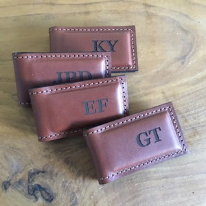 Presente personalizado para padrinhos para ele clipe de dinheiro magnético gravado carteira minimalista acessórios de clipe de dinheiro magnético de carteira masculina