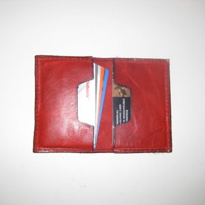 Spring Sale, Guitarist Leather Wallet, Credit Card Holder for Guitarist with Pick Pocket image 4