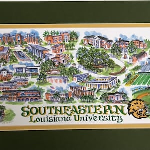  Southeastern Louisiana University Lions Est. Date T