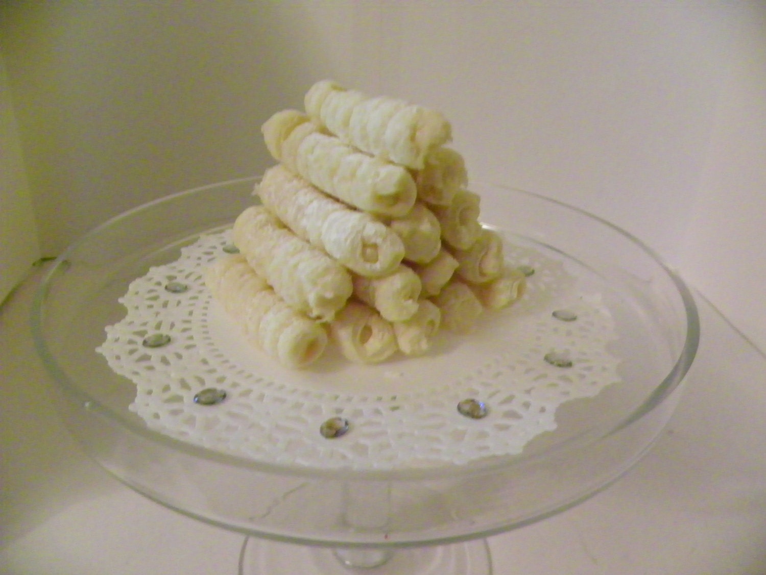 Lady Lock Clothespin Cookies Flaky Pastry Dough Creamy Filling Etsy