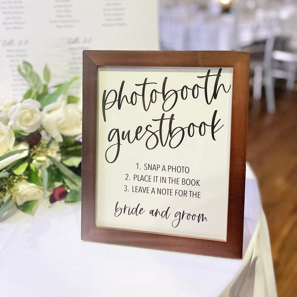 Digital Download, Photobooth Guestbook Sign, Guestbook Signage, Printable guestbook, Guestbook Idea, Guestbook Photobooth, Wedding Signage