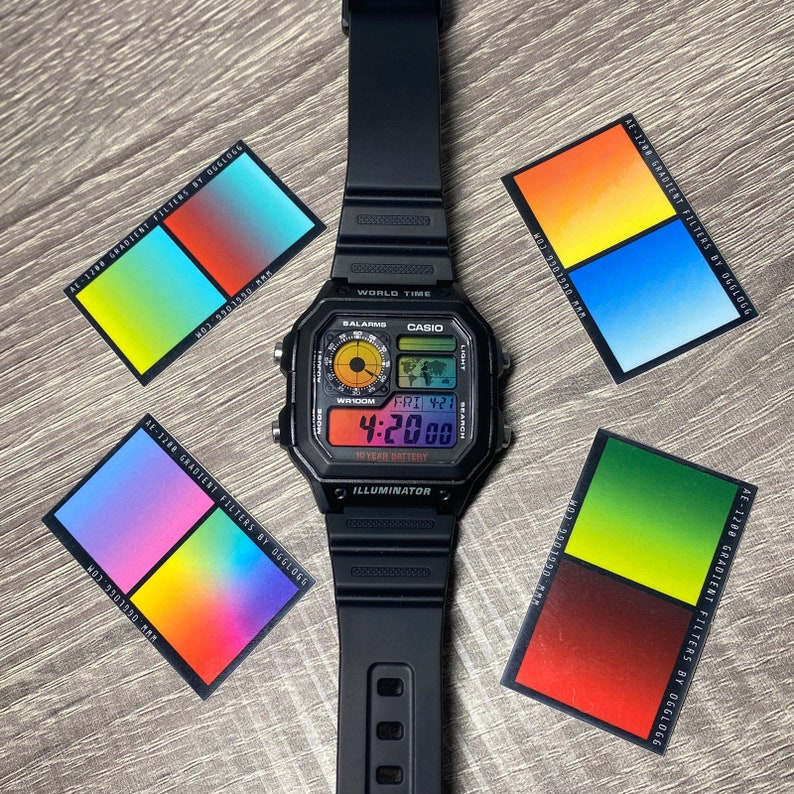 Casio AE-1200 Gradient Filter Screen image 1