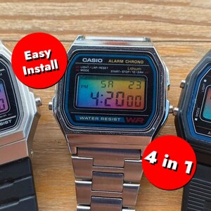 Casio F-91W Gradient Filter Screen zdjęcie 1