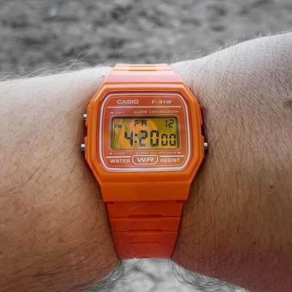 Casio F-91W Reflective Screen Filter - Etsy