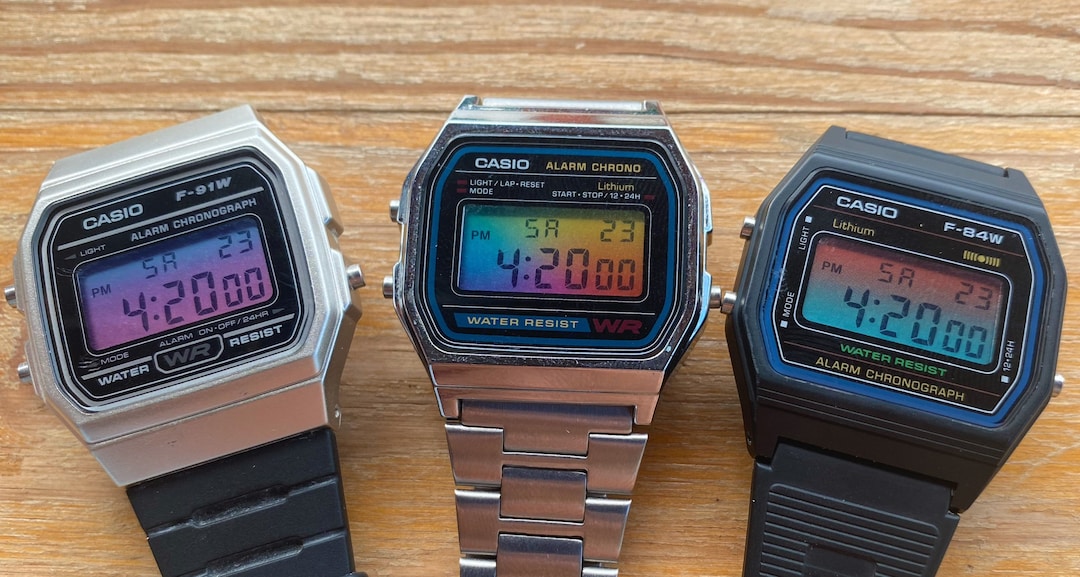 Casio F91 W, Nostalgia, Design