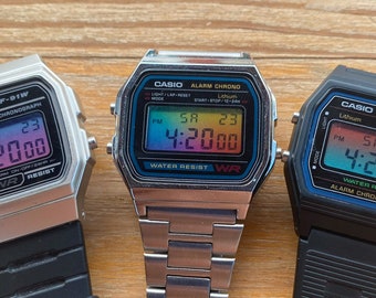 Casio F-91W Gradient Filter Screen