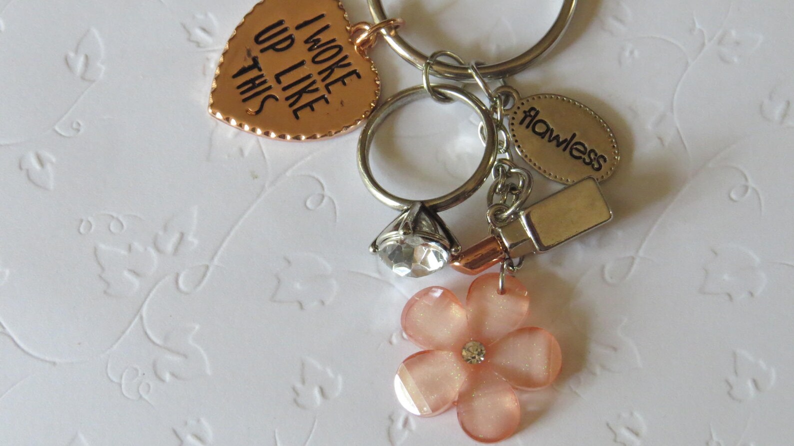 Key Chains Charm Key Chain Purse Charm Bag Charm I Woke Up Etsy
