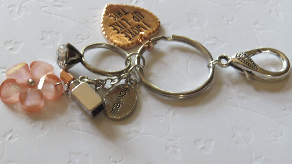 Key Chains Charm Key Chain Purse Charm Bag Charm I Woke Up Etsy