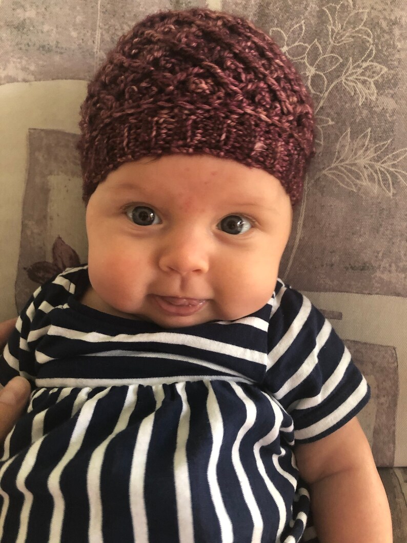 Crochet Beanie Pattern crochet hat pattern multiple sizes Etsy