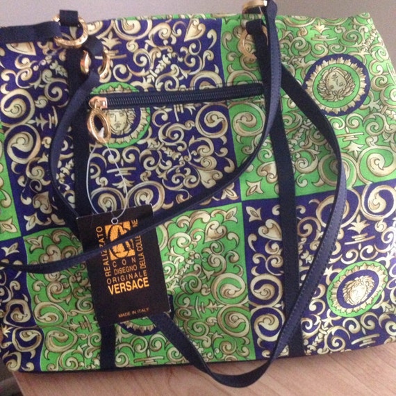 Brand New Vintage Gianni Versace Set Purse & Match