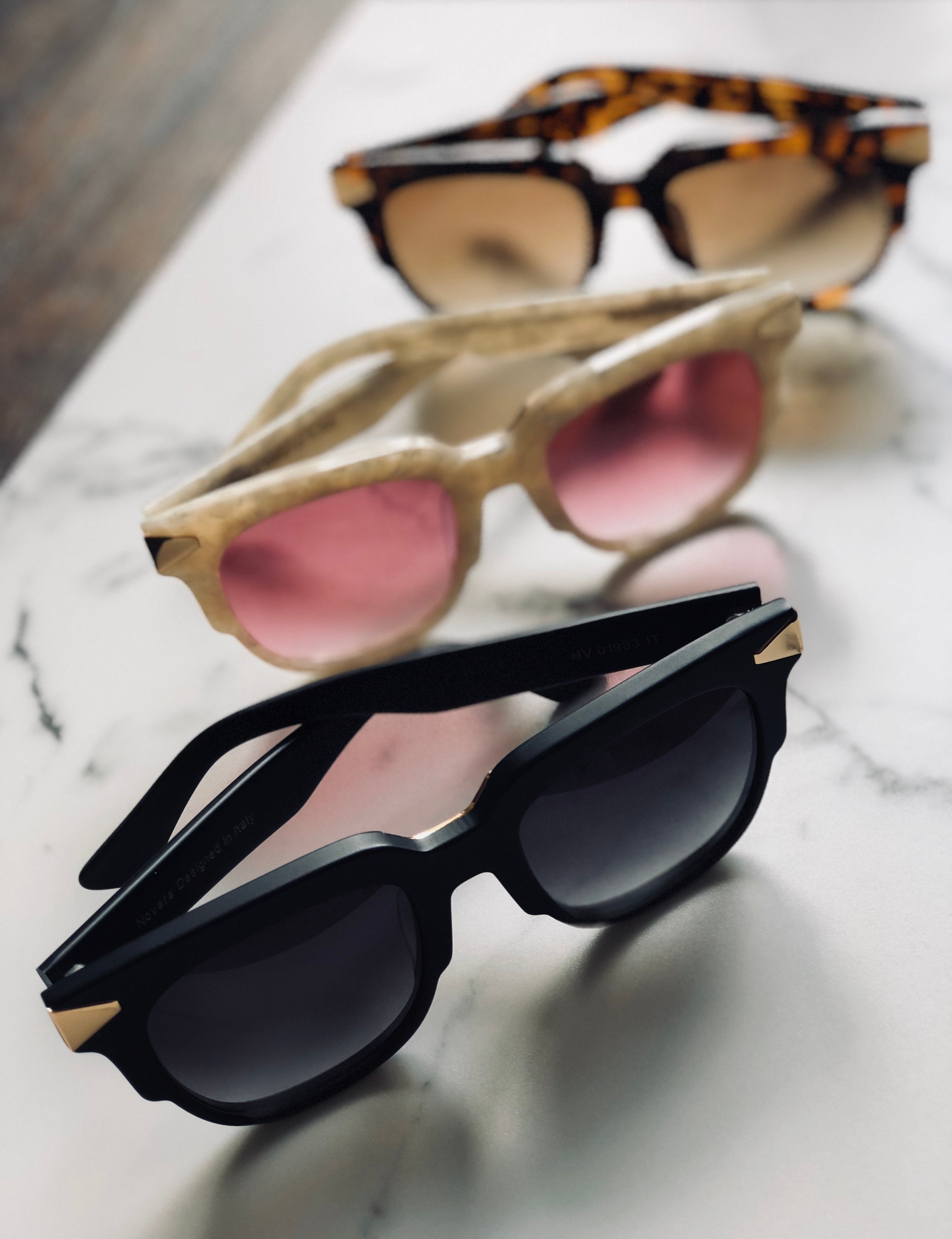 Novara Sunglasses Made in Italy - Etsy display picture 2